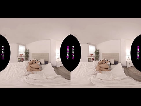 ❤️ PORNBCN VR To unge lesbiske våkner kåte i 4K 180 3D virtuell virkelighet Geneva Bellucci Katrina Moreno ️ Porno hos oss ❌❤